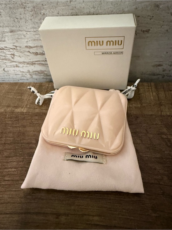 Miu Miu Other - Miu Miu pink Compact mirror